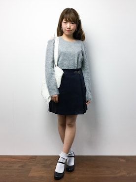 「Cocoonist（コクーニスト）のアイテム」を使った、ほたてさん（レディース・150cm）の秋コーディネート