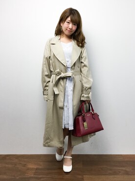 「Supreme.La.La.（シュープリームララ）のアイテム（その他アウター）」を使った、ほたてさん（レディース・150cm）の秋コーディネート