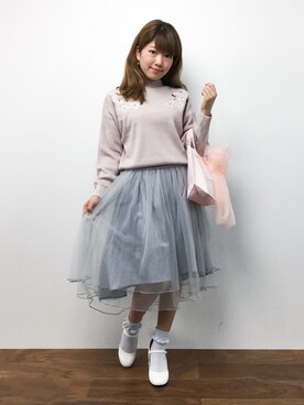 「Cocoonist（コクーニスト）のアイテム」を使った、ほたてさん（レディース・150cm）の秋コーディネート