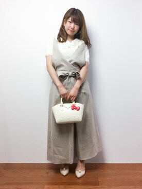 「Cherite by PRIME PATTERN（シェリエットバイプライムパターン）のアイテム」を使った、ほたてさん（レディース・150cm）の秋コーディネート