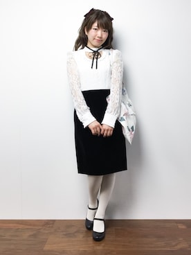 「Cocoonist（コクーニスト）のアイテム」を使った、ほたてさん（レディース・150cm）の秋コーディネート