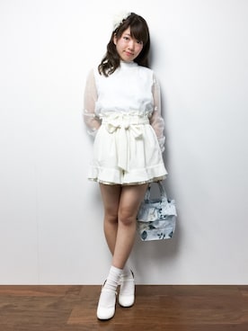 「Cocoonist（コクーニスト）のアイテム」を使った、ほたてさん（レディース・150cm）の秋コーディネート