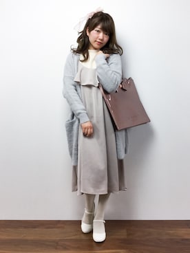 「Ted Baker（テッドベーカー）のアイテム」を使った、ほたてさん（レディース・150cm）の秋コーディネート