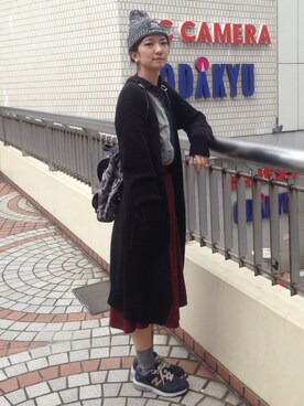 「La Femme Chic（ラ フェム チック）のアイテム」を使った、Kerryさん（レディース・168cm）の秋コーディネート