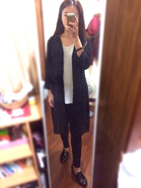 「No.21（-）のアイテム」を使った、Alice Heさん（レディース・162cm）の夏コーディネート