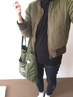 sunaさん（レディース・157cm）の冬コーディネート