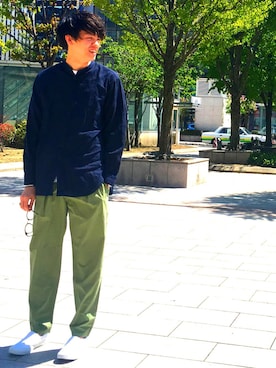 RYO KUROSAWAさん(メンズ・183cm)の春コーディネート