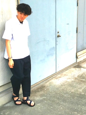 RYO KUROSAWAさん(メンズ・183cm)の夏コーディネート