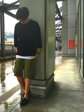 RYO KUROSAWAさん（メンズ・183cm）の夏コーディネート