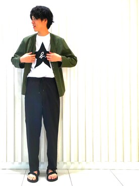 RYO KUROSAWAさん(メンズ・183cm)の夏コーディネート