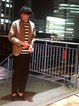 RYO KUROSAWAさん（メンズ・183cm）の夏コーディネート