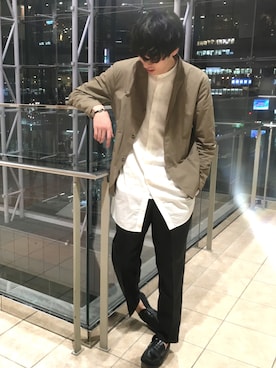 RYO KUROSAWAさん（メンズ・183cm）の夏コーディネート