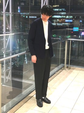 RYO KUROSAWAさん(メンズ・183cm)の秋コーディネート