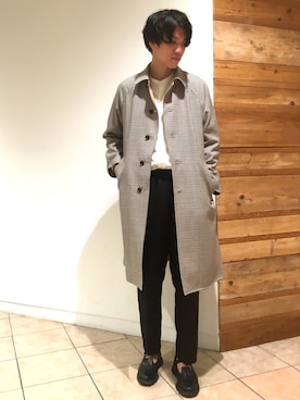 RYO KUROSAWAさん（メンズ・183cm）の秋コーディネート