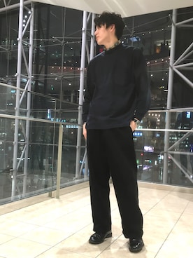 RYO KUROSAWAさん（メンズ・183cm）の秋コーディネート