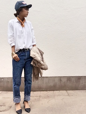 mihokoetさん（レディース・163cm）の秋コーディネート