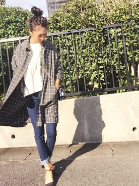 mihokoetさん（レディース・163cm）の秋コーディネート