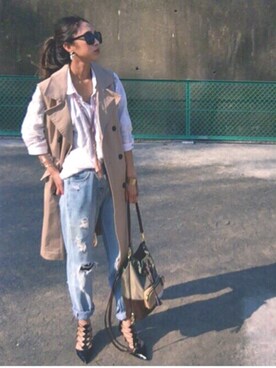 mihokoetさん（レディース・164cm）の春コーディネート