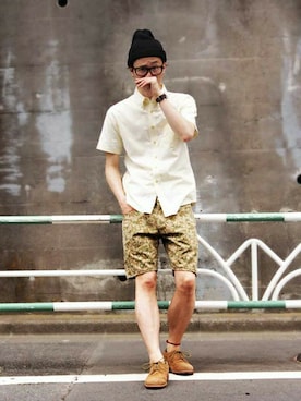 「TOMMY（トミー）のアイテム」を使った、TOMMY PRESSさん（メンズ・183cm）の春コーディネート