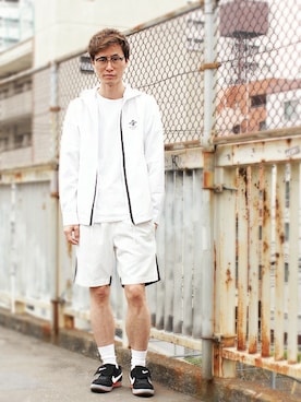 「TOMMY（トミー）のアイテム」を使った、TOMMY PRESSさん（メンズ・183cm）の春コーディネート