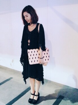 「Marc by Marc Jacobs（マークバイマークジェイコブス）のアイテム（パンプス）」を使った、Moon haloさん（レディース・162cm）の秋コーディネート