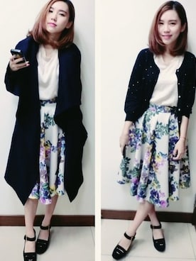 「Marc by Marc Jacobs（マークバイマークジェイコブス）のアイテム（パンプス）」を使った、Moon haloさん（レディース・162cm）の冬コーディネート