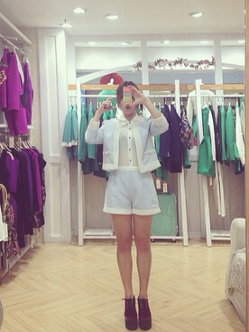 「ViVi（ヴィヴィ）のアイテム」を使った、o.kisybobbyさん（レディース・155cm）の冬コーディネート