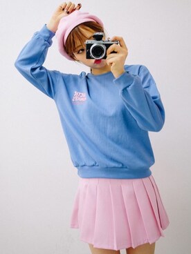 「NIKE（ナイキ）のNIKE（ナイキ） プレミアムパック トップ（Tシャツ/カットソー、ホワイト系）」を使った、o.kisybobbyさん（レディース・158cm）の夏コーディネート