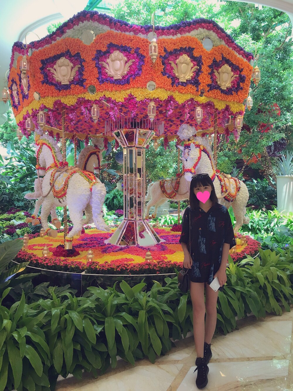 「USA、outfit、girl、Las Vegas、夏コーデ」｜「JOYRICHのアイテム（アンサンブル、ブルー系）」を使った、🐰るみさん（レディース・162cm）の夏コーディネートの1枚目の写真