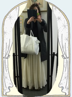 「STYLE DELI（スタイルデリ）のアイテム（バッグ）」を使った、オヨネコぶーにゃんさん（レディース・162cm）の春コーディネート