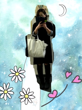 「STYLE DELI（スタイルデリ）のアイテム（バッグ）」を使った、オヨネコぶーにゃんさん（レディース・162cm）の春コーディネート