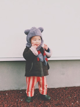 KANTAさん（キッズ・90cm）の冬コーディネート