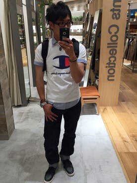 arenaさん（メンズ・174cm）の夏コーディネート