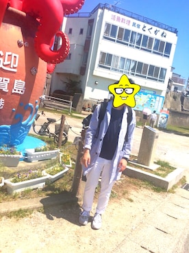 「日間賀島」｜きむさん（メンズ・170cm）の夏コーディネート