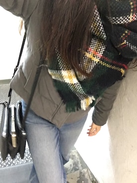 「NINE WEST（ナインウエスト）のアイテム（バッグ）」を使った、Asamiさん（レディース・160cm）の冬コーディネート