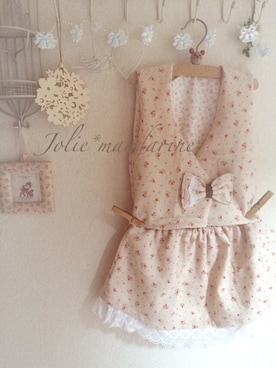 「Handmade（ハンドメイド）のアイテム（その他アウター）」を使った、Jolieさん（キッズ・110cm）の秋コーディネート