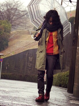 タケダ苦い珈琲★★★さん(メンズ・164cm)の冬コーディネート