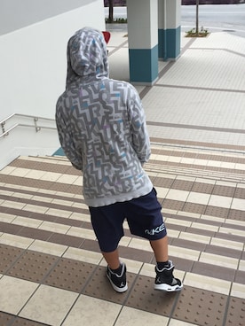 「Jordan」｜「アイテム（マウンテンパーカー）」を使った、g.answerさん（メンズ・168cm）の秋コーディネート