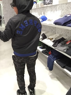 「kicks」｜「アイテム（スタジャン）」を使った、g.answerさん（メンズ・168cm）の冬コーディネート