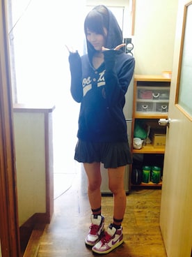「友達」｜「アイテム（その他）」を使った、のん二郎さん（レディース・160cm）の夏コーディネート