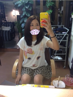 「髪染めた」｜のん二郎さん（レディース・153cm）の夏コーディネート