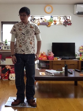 「CALEE（キャリー）のアイテム（アクセサリー）」を使った、Koutankさん（メンズ・168cm）の秋コーディネート