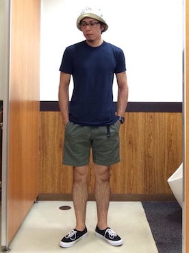 「トレーニング」｜「アイテム（アナログ腕時計）」を使った、Koutankさん（メンズ・168cm）の秋コーディネート
