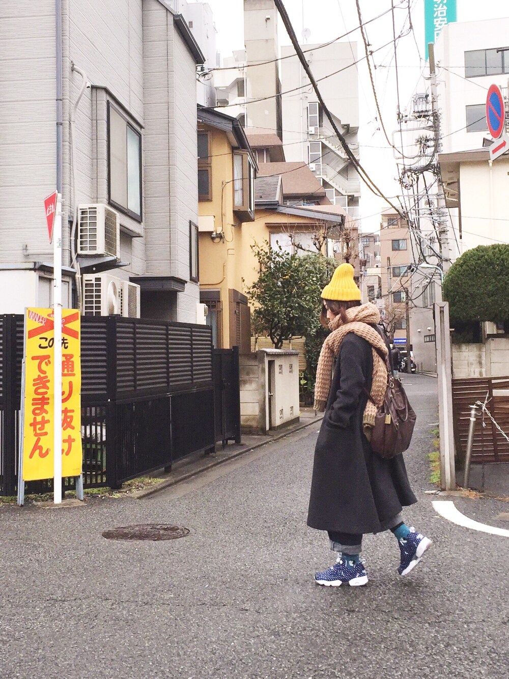 「中目黒、大人カジュアル、ラフ、travel」｜「my basic selectのアイテム（ジャケット/アウター、ブラウン系）」を使った、許Karen さん（レディース・160cm）の春コーディネートの1枚目の写真