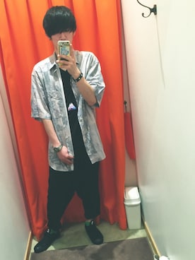 「THE TEST（ザ テスト）のアイテム（アクセサリー）」を使った、まさや。さん（メンズ・169cm）の夏コーディネート