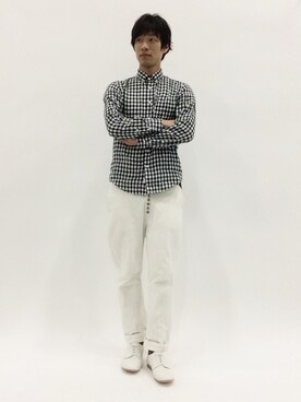 「relume」｜NandeyaNenさん（メンズ・180cm）の春コーディネート