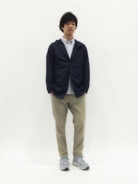 「air huarache」｜NandeyaNenさん（メンズ・180cm）の春コーディネート