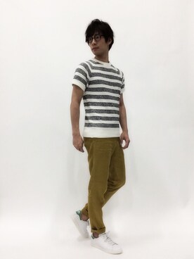 「SHIPS」｜NandeyaNenさん（メンズ・180cm）の春コーディネート