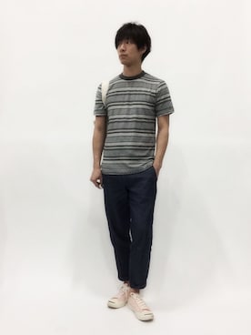 NandeyaNenさん（メンズ・180cm）の春コーディネート