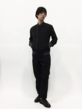「wjk（ダヴルジェイケイ）のアイテム（ジャケット/アウター）」を使った、NandeyaNenさん（メンズ・180cm）の春コーディネート
